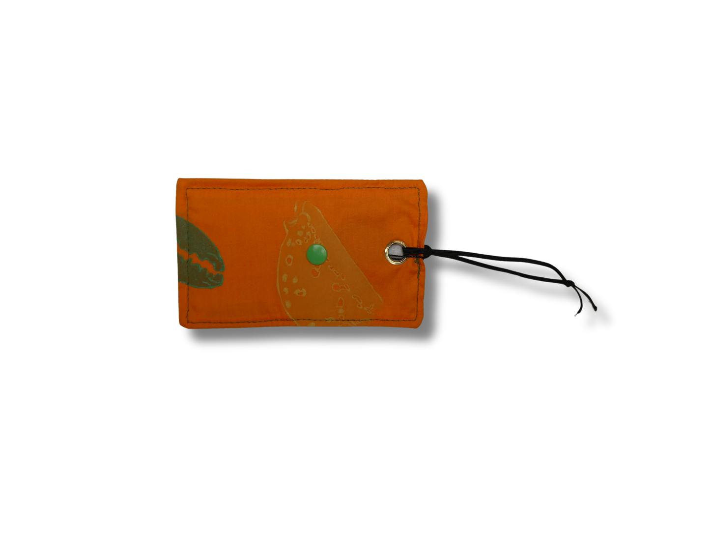 Leho BagTag Hand Sewn and Inked 1 of 1