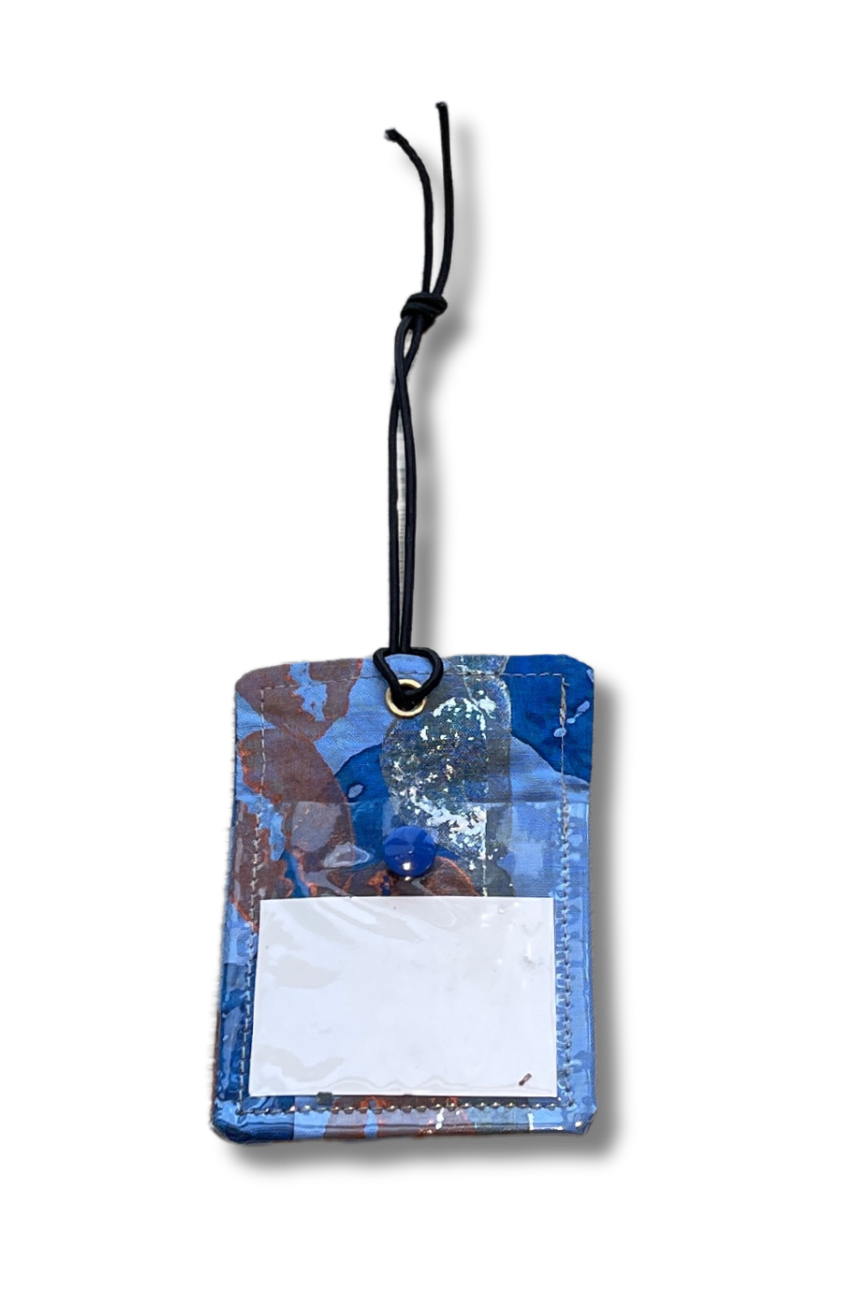 Leho BagTag Hand Sewn and Inked 1 of 1