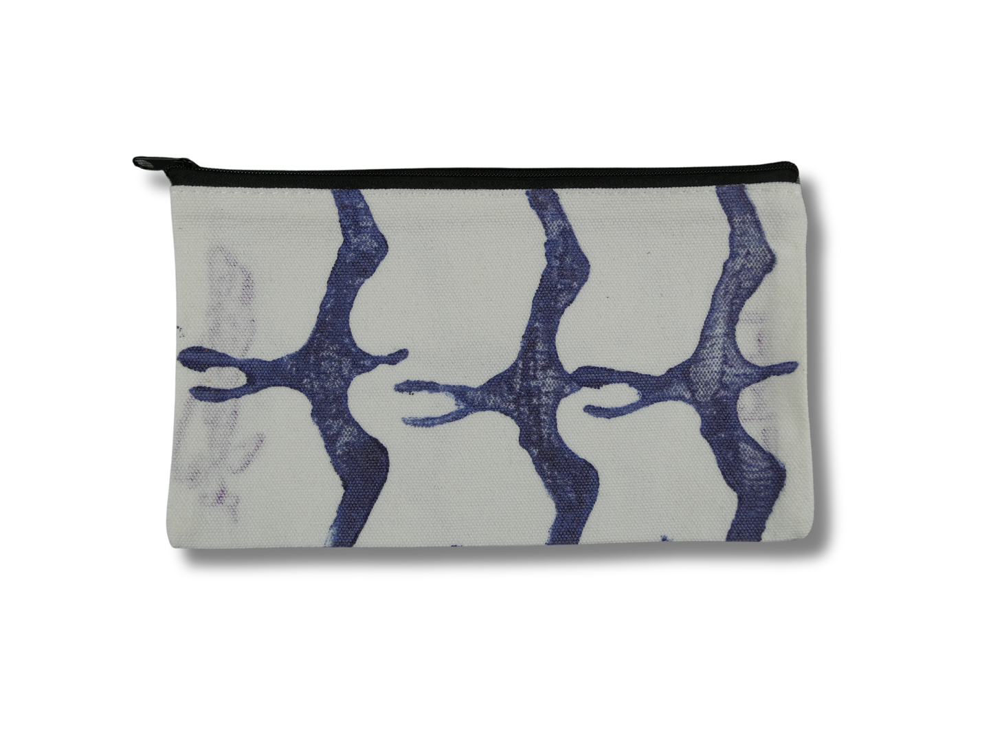 Zippered Pouch with Embellishment