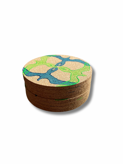 LĀLI'I Cork Coaster